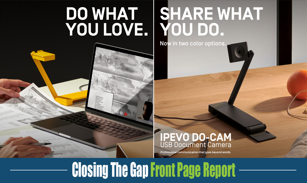 Closing The Gap: IPEVO DO-CAM – From DocCam to Webcam with a flip!