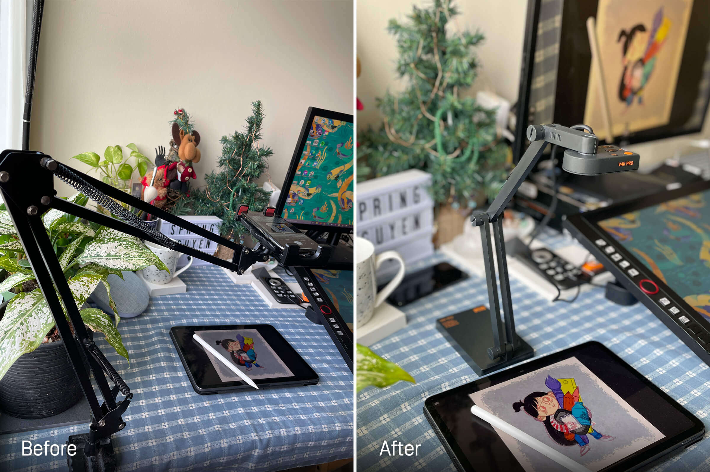 before and after