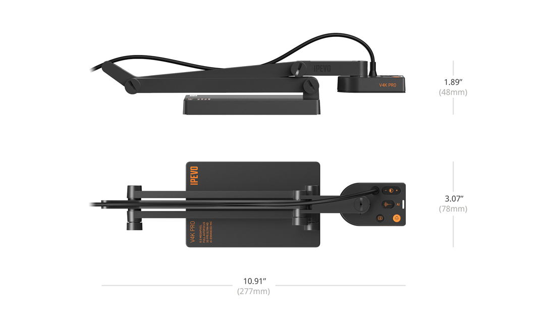 V4K PRO Ultra HD USB Document Camera